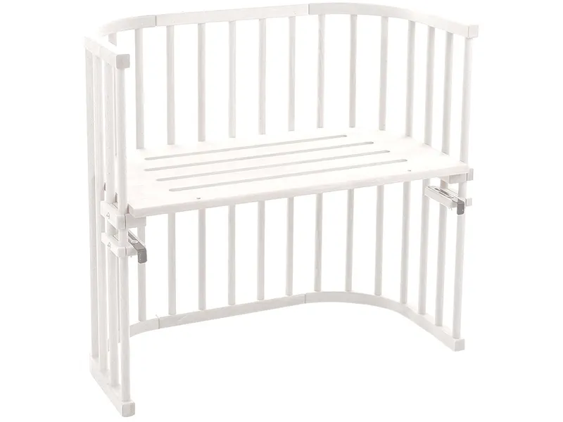 Babybay Babybay Maxi, Buche massiv, Liegefläche 89 x 51 cm, Weiß, – Produktbild 1 von 2