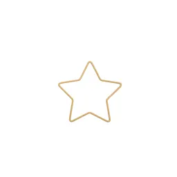 Rico Design Rico Design Metallring Stern gold 11x10,5cm – Produktbild 1 von 1