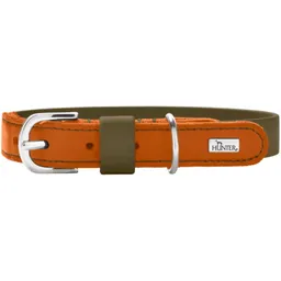 Dog Sport Dog Sport HUNTER Hundehalsband wolmar biothane x leder khaki L – Produktbild 1 von 1