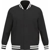 Greenspired Greenspired Umweltfreundliche wattierte Unisex College Jacke XS - 3XL, 315g/m², Schwarz, – Produktbild 1 von 1