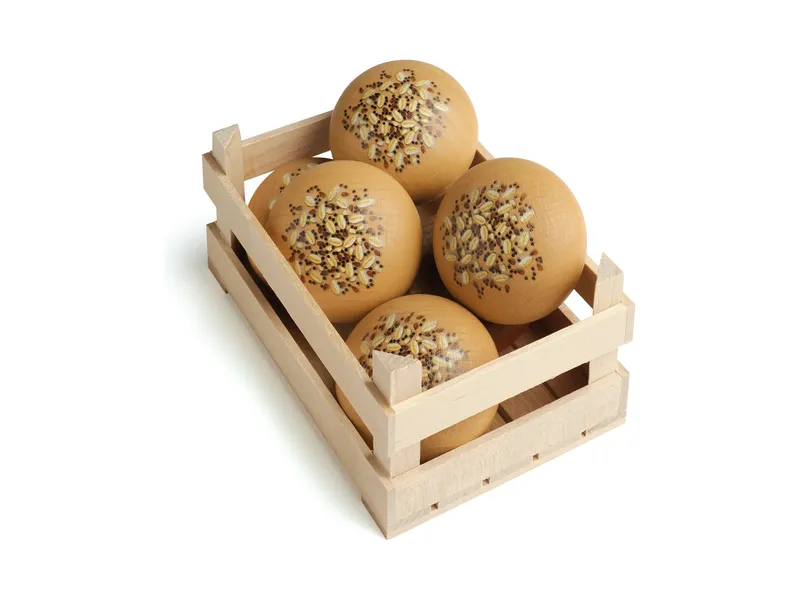 Erzi Erzi Körnerbrötchen 5 x 5 x 2,5 cm – Produktbild 3 von 3