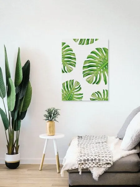 Photocircle Photocircle Poster / Leinwandbild - Tropical Monstera – Produktbild 4 von 4