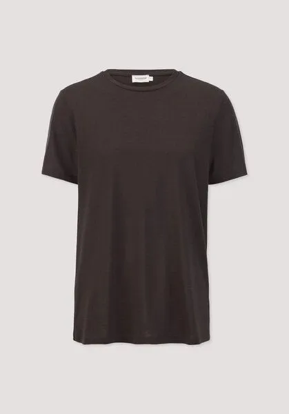 hessnatur hessnatur Wollshirt Regular aus reiner Bio-Merinowolle, Kakao braun, – Produktbild 4 von 4