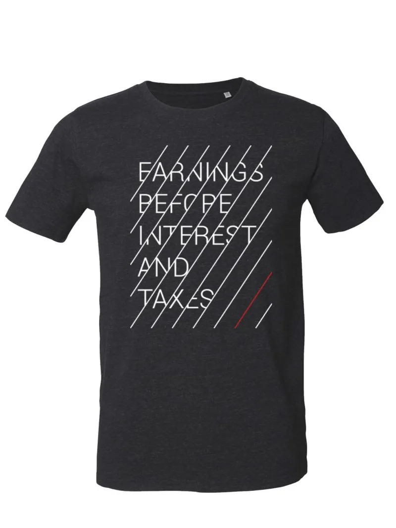UNIPOLAR UNIPOLAR BWL T-Shirt EBIT, Heather black denim, – Produktbild 1 von 1