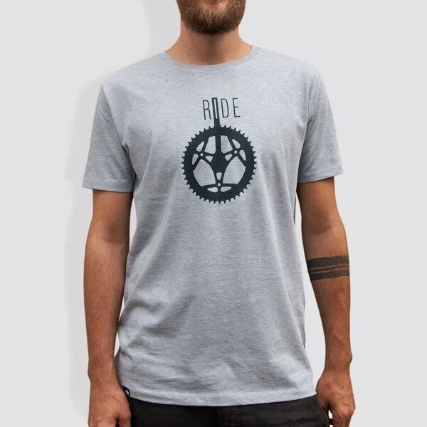 little kiwi little kiwi Herren T-Shirt, "Ride", Blue, – Produktbild 1 von 2