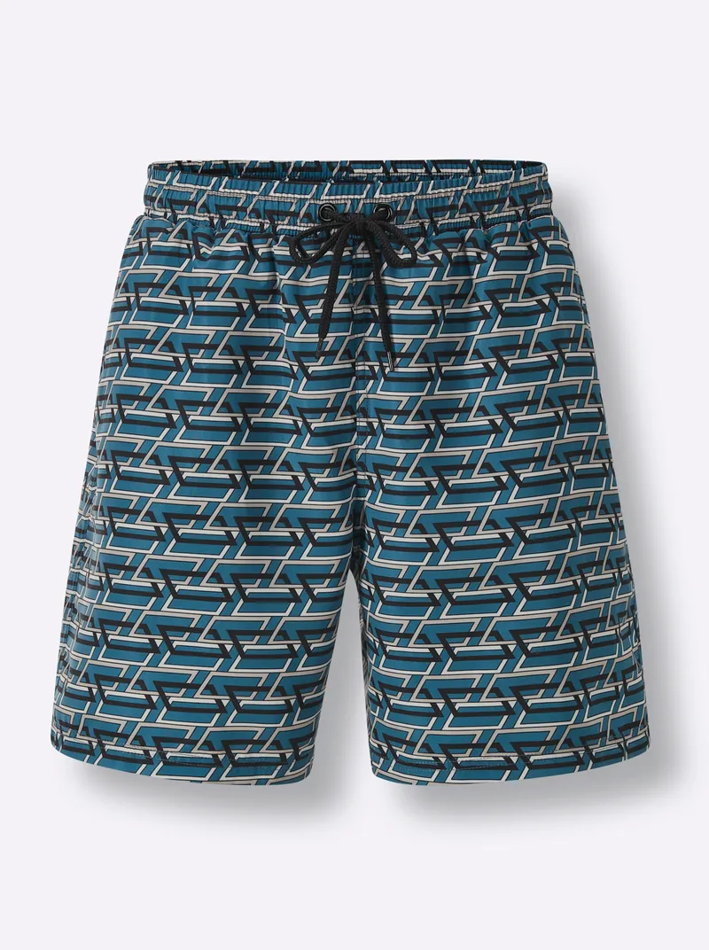 feel good Badeshorts topas-sesam-bedruckt, Topas-sesam-bedruckt, – Produktbild 1 von 2