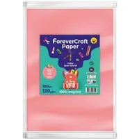 Clairefontaine 100 Blatt Tonpapier DIN A4 "forever craft paper" 120g/m² rosa – Produktbild 1 von 1
