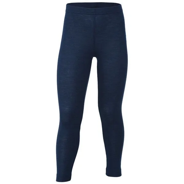 Engel natur Engel natur Kinder Leggings Bio-Schurwolle/Seide, Marine, – Produktbild 1 von 1
