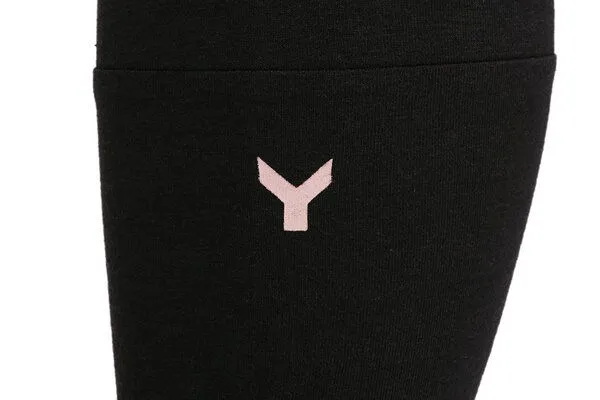 YOIQI YOIQI Yoga Leggings aus Bio-Baumwolle 7/8 Länge, Soft black(schwarz), – Produktbild 3 von 3
