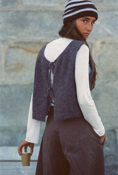 Nénés Nénés Pullover Audrey, Taupe, – Produktbild 4 von 4