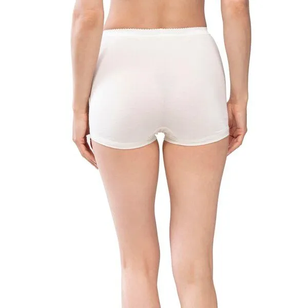 mey 2x Damen Hipster Panty Mey Lights aus PIMA Baumwolle 89206, Perlweiß, – Produktbild 1 von 2