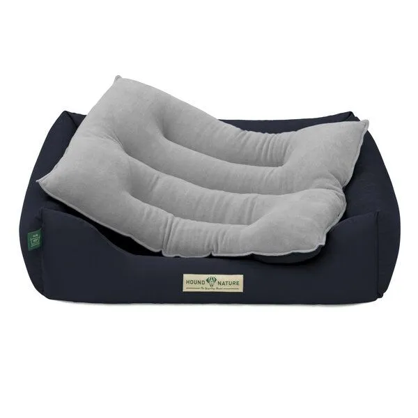 HOUND & NATURE HOUND & NATURE Öko Hundebett LUZERN, Blau, – Produktbild 2 von 5