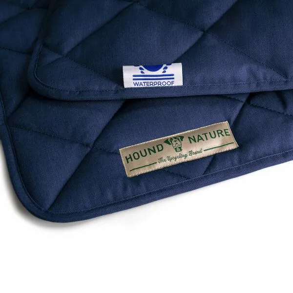 HOUND & NATURE HOUND & NATURE Wasserdichte Baumwoll Hundedecke DAVOS, Blau, – Produktbild 2 von 4
