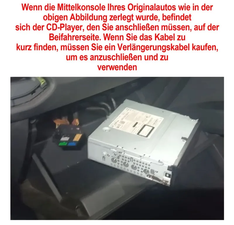 ESSGOO Für Golf 7 2013-2017 6+128GB 8-Kern NAVI Carplay QLED Autoradio (RDS, Digitalradio (DAB), FM, AM, Apple Carplay Android Auto 4G LTE ASP SWC BT GPS), Schwarz, – Produktbild 4 von 5