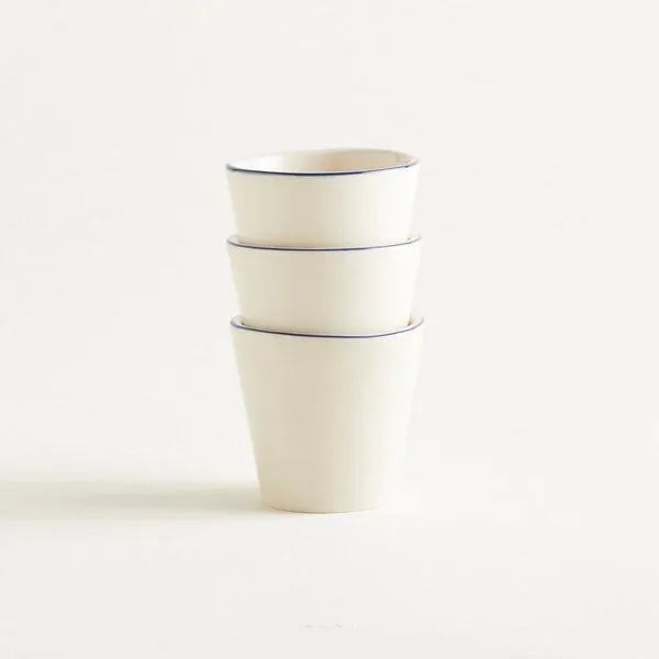 onomao onomao Espressobecher - Aberta - Handbemalt, Blau, – Produktbild 4 von 4