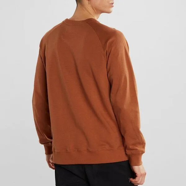 Dedicated DEDICATED Sweatshirt Malmoe Base, Braun (rawhide brown), – Produktbild 2 von 2