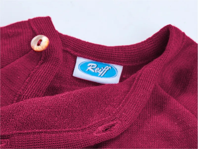 Reiff Strickwaren Reiff Strickwaren Baby Jacke Schlüttli Wolle Seide, Lila, – Produktbild 2 von 2
