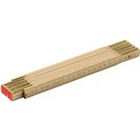 Stabila Stabila Handwerker-Maßstab inklusive Aufdruck 2-farbig, beidseitig, natur – Produktbild 1 von 1