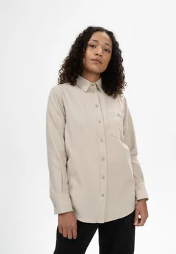 MELA MELA Damen vegan Hemd Flanell Akhela Birch Melange – Produktbild 1 von 1