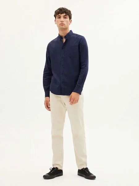 thinking mu thinking mu Hemp Ant Shirt, Blau (navy), – Produktbild 2 von 4