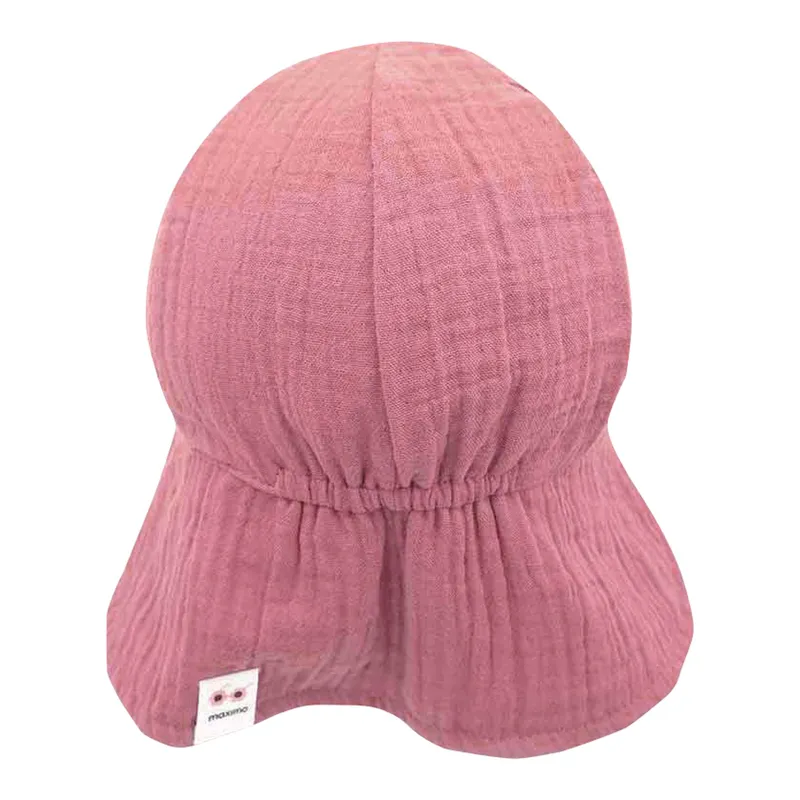 Maximo Maximo Musselin-Schirmmütze mit Nackenschutz, Rosa, – Produktbild 1 von 1