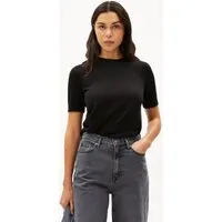 ARMEDANGELS ARMEDANGELS SILJIAAS Damen Strickshirt aus TENCEL Lyocell Mix, Black, – Produktbild 1 von 1