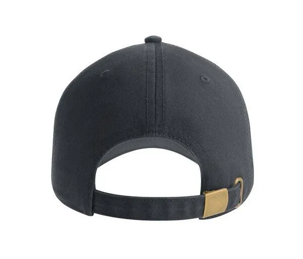 Atlantis Headwear Atlantis Headwear Fraser Cap Bio Baumwolle verstellbar, Dark grey, – Produktbild 1 von 5