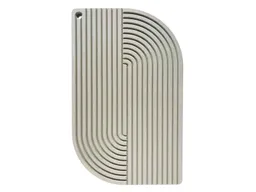 WYE Schneidebrett "Lines" aus nachhaltigem Holzwerkstoff seidengrau Maße 42 x 26 x 1,9cm – Produktbild 1 von 1