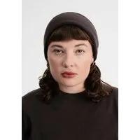MELA MELA Feinstrick Mütze Style HIMMAT aus 100% Bio-Baumwolle, Dunkelbraun, – Produktbild 1 von 1