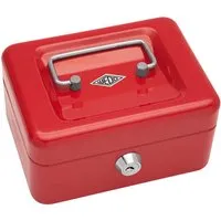 Wedo Geldkassette Gr.1 rot 15,2x11,5x8,0cm – Produktbild 1 von 1