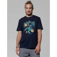 watapparel watapparel T-Shirt Unisex Techno Astronaut, French navy, – Produktbild 1 von 1