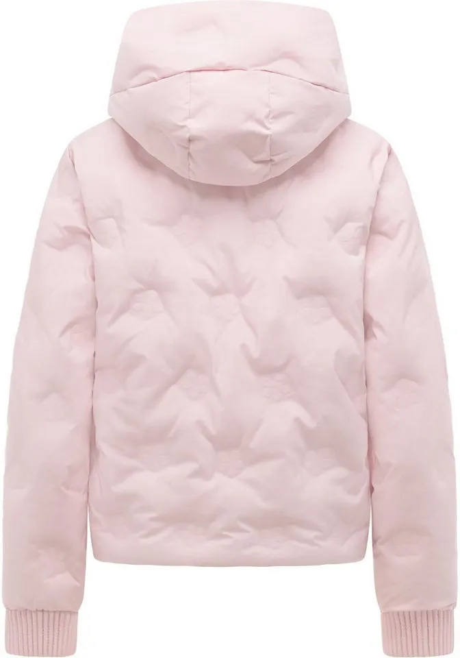 ragwear ragwear Outdoorjacke Lynnox Embossed Y Leichte Winterjacke mit Kapuze, wasserdicht und winddicht, Rosa, – Produktbild 4 von 5