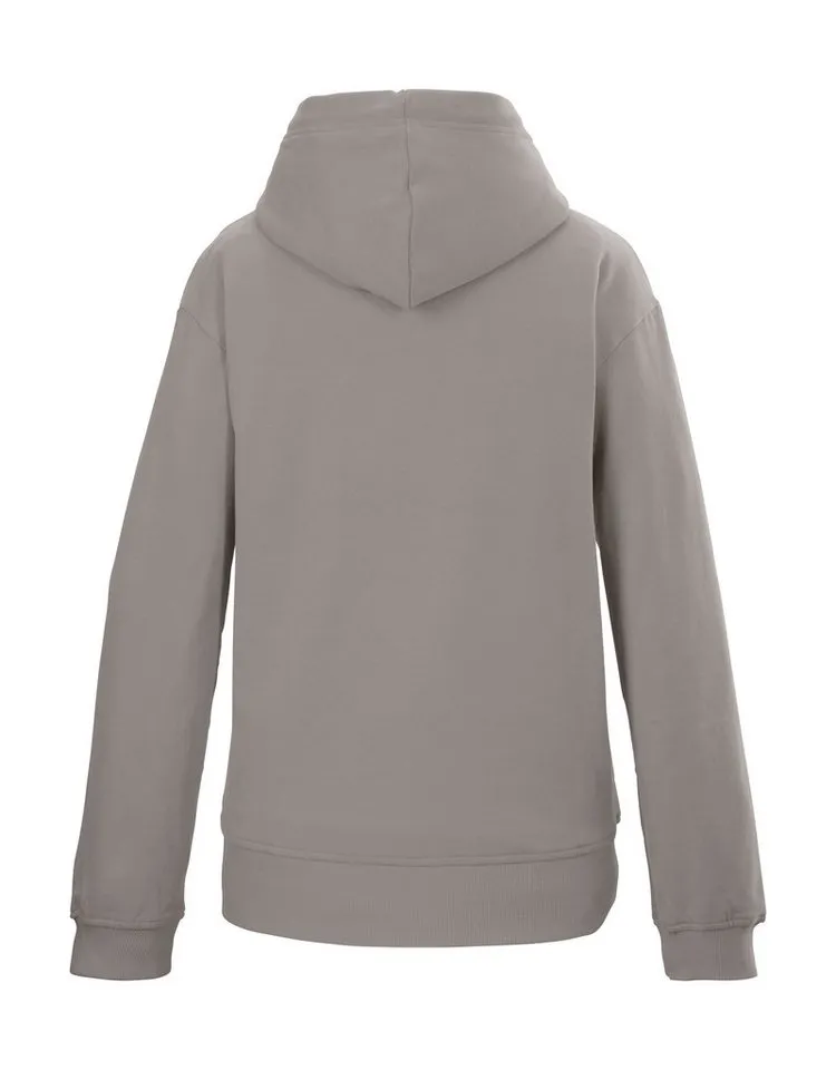 G.I.G.A. DX by killtec Sweatjacke GS 26 WMN SWT JCKT GOTS GOTS Bio-Baumwolle, Carbon-Finish, Kapuze, elastische Bündchen, Grau, – Produktbild 3 von 5