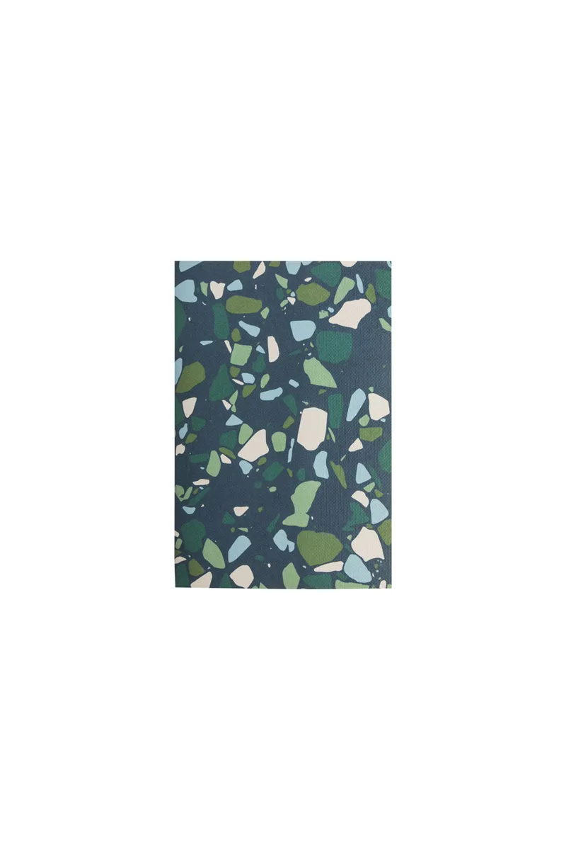 Tranquillo Notizbuch CONFETTI A6 - blau – Produktbild 1 von 2