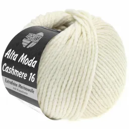 Lana Grossa Lana Grossa Alta Moda Cashmere 16 Rohweiß – Produktbild 1 von 1