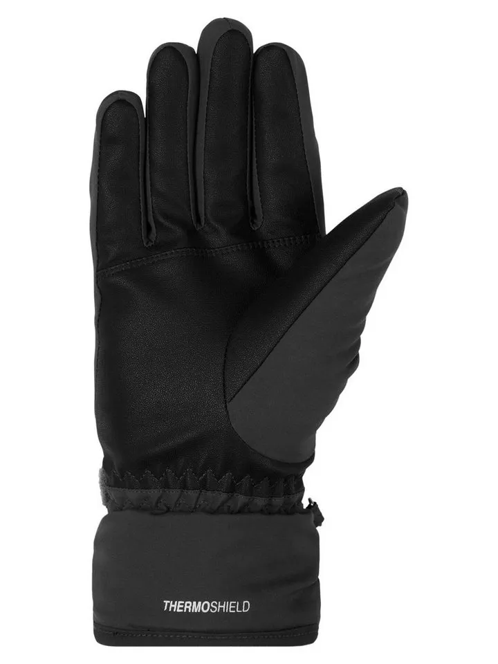 Ziener Ziener Skihandschuhe KISAR-Z AQUASHIELD® DAMEN wasserdicht, winddicht, atmungsaktiv, warm, weiches Fleece-Futter, Schwarz, – Produktbild 3 von 3