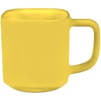 Keramiktasse "Oxford" 290 ml, dark yellow – Produktbild 1 von 1