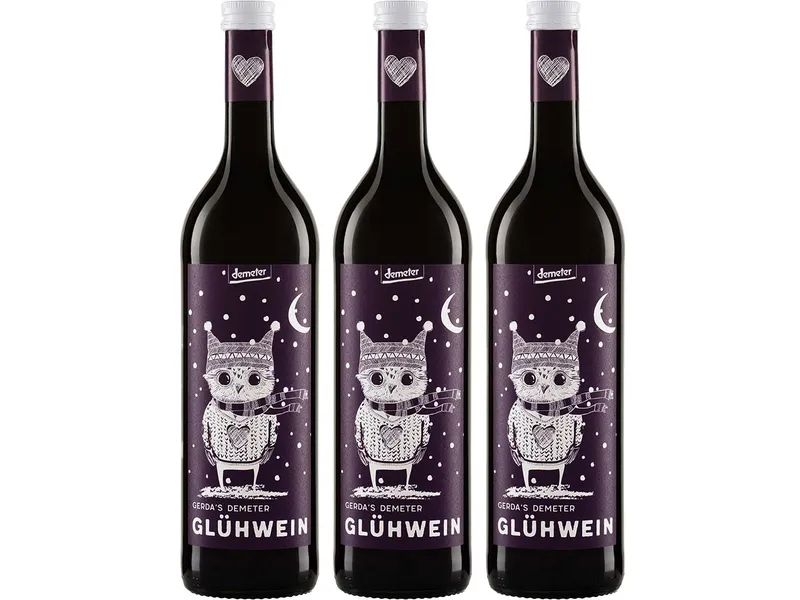 Gerda's GERDA´S Bio-Glühwein-Paket, rot, 3 x 0,75 l – Produktbild 1 von 1