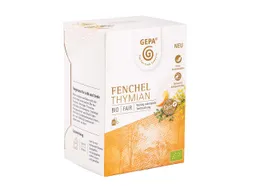 gepa GEPA Bio-Gewürztee 'Fenchel Thymian' 20 x 1,5 g – Produktbild 1 von 1