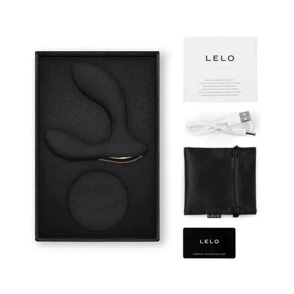 LELO Prostata Vibrator mit Fernbedienung - LELO HUGO 2 Remote, Schwarz, – Produktbild 3 von 4