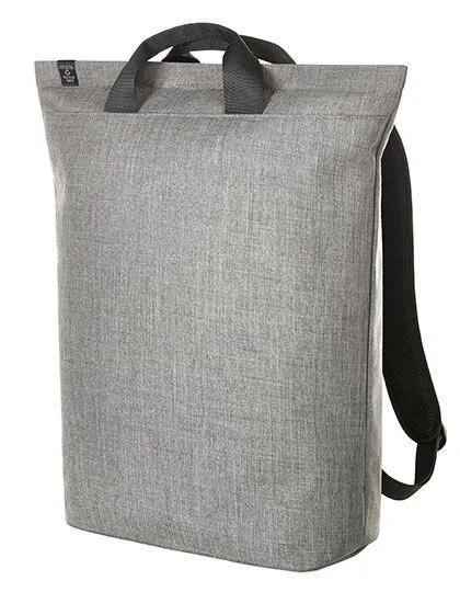 Halfar Recycelter Laptop-Rucksack von Halfar, Grau (ash), – Produktbild 1 von 1