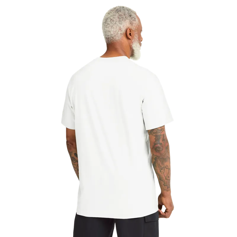 Jack Wolfskin Jack Wolfskin Brand T-shirt Men T-Shirt aus Bio-Baumwolle Herren L grey, Stark white, – Produktbild 2 von 2