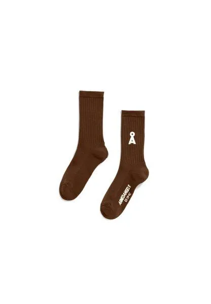 ARMEDANGELS ARMEDANGELS SAAMUS BOLD Unisex Socken aus Bio-Baumwoll-Mix, Dried palm, – Produktbild 2 von 2
