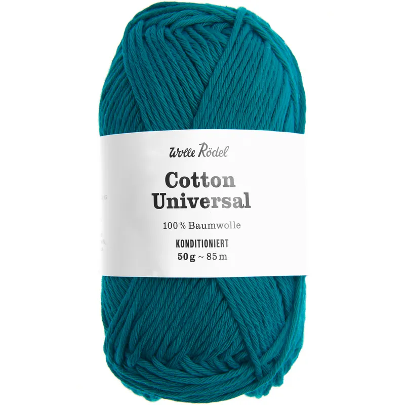 Wolle Rödel Wolle Rödel Cotton Universal Aqua, Aqua, – Produktbild 1 von 1