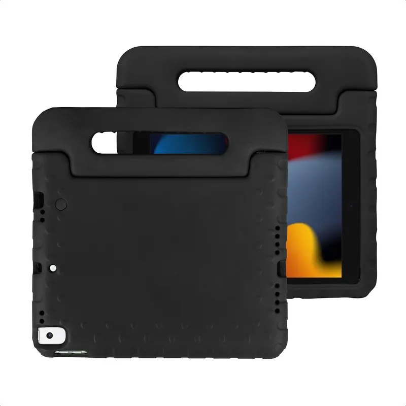 imoshion imoshion Schutzhülle mit Handgriff kindersicher für das Apple iPad 9 (2021) 10.2 Zoll / iPad 8 (2020) 10.2 Zoll / iPad 7 (2019) 10.2 Zoll, Schwarz, – Produktbild 1 von 1