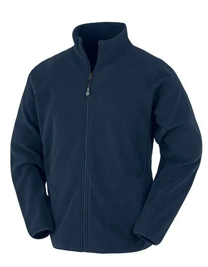 Result Genuine Recycled Result Genuine Recycled Recycelte Unisex leichte Fleecejacke Übergangsjacke Berufsbekleidung 5 Farben, Navy, – Produktbild 2 von 3