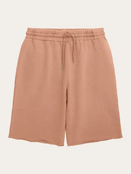 KnowledgeCotton Apparel KnowledgeCotton Apparel Sweatshorts BIRCH aus Bio-Baumwolle, Braun (chocolate malt), – Produktbild 4 von 4