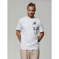 watapparel watapparel T-Shirt Unisex Pocket Pandas, Cool heather grey, – Produktbild 1 von 1