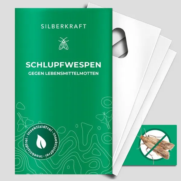 Silberkraft Silberkraft Schlupfwespen gegen Lebensmittelmotten – Produktbild 1 von 3