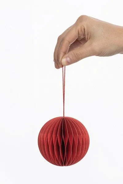 Tranquillo Papieranhänger RED BALL - rot – Produktbild 3 von 4